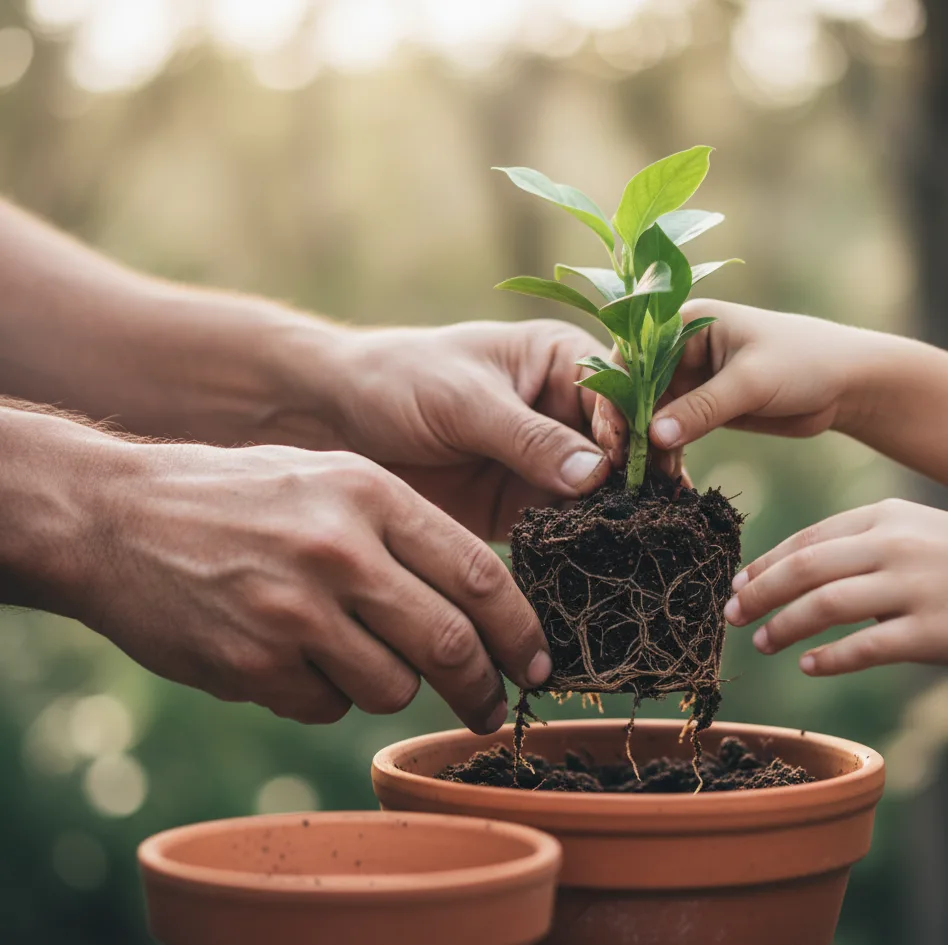 Repotting into a Meditation Practice
