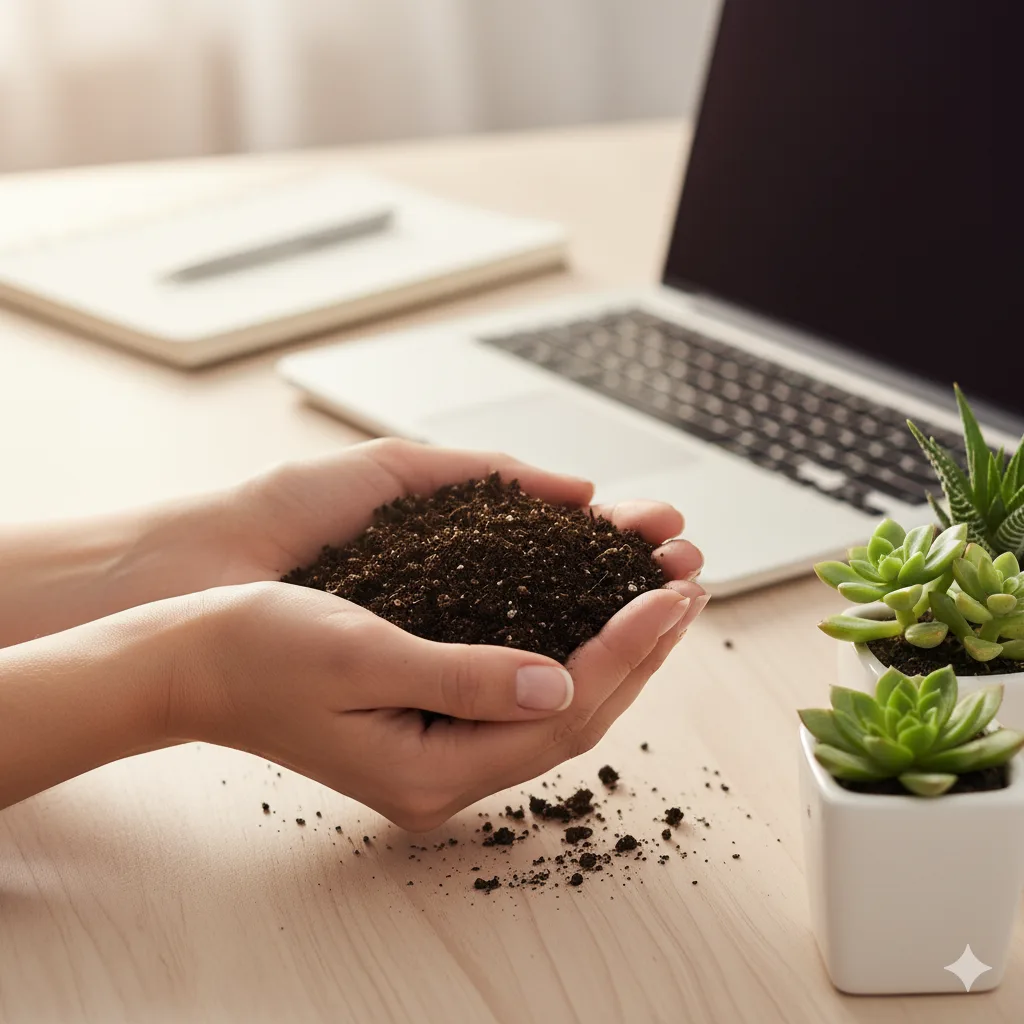 Touch Therapy: How Feeling Soil Texture Can Lower Your Stress Levels
