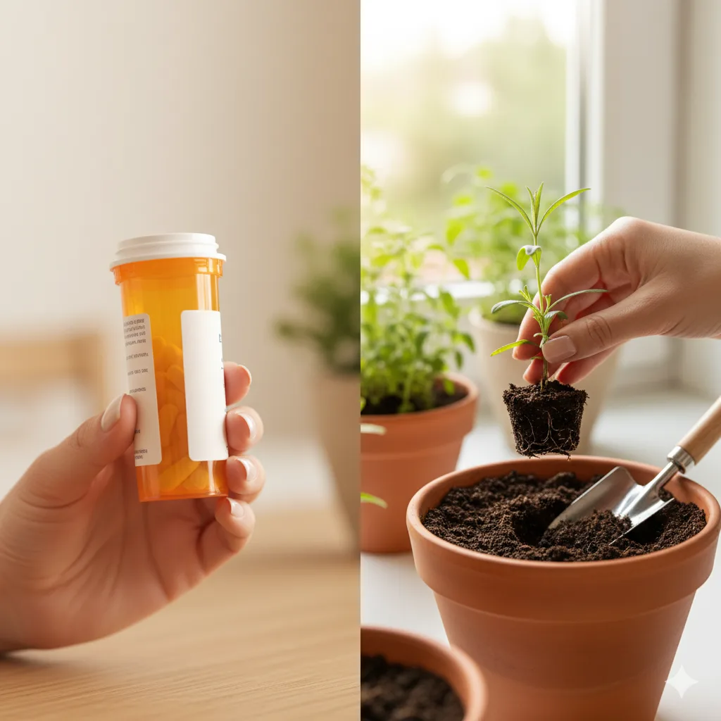 Discover how gardening complements medication for mild anxiety. Learn the science, benefits, and how to create a holistic action plan for calm and resilience.