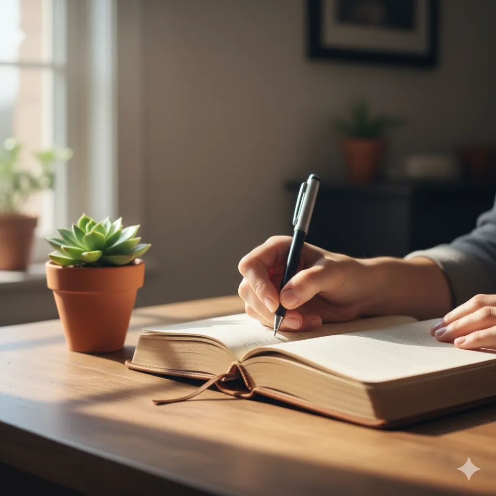 The Art of Noticing: A 30-Day Journaling Challenge with Your Plants Rewire your brain for peace with the 30-Day Journaling Challenge. Learn the Art of Noticing by observing your plants, reducing anxiety, and cultivating a profound sense of presence and acceptance.