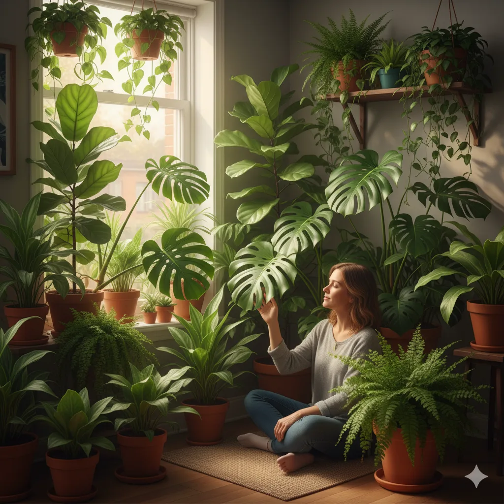 Urban Jungle Therapy: Why Crowded Plants Can Ease Loneliness Combat loneliness with Urban Jungle Therapy. Discover how intentionally crowding your houseplants creates a living ecosystem that acts as a non-judgmental, therapeutic anchor against urban isolation.
