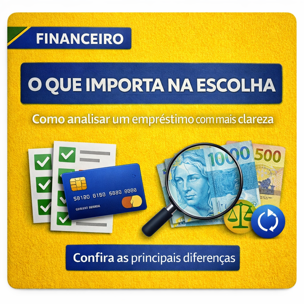 O que realmente importa na hora de escolher um empréstimo