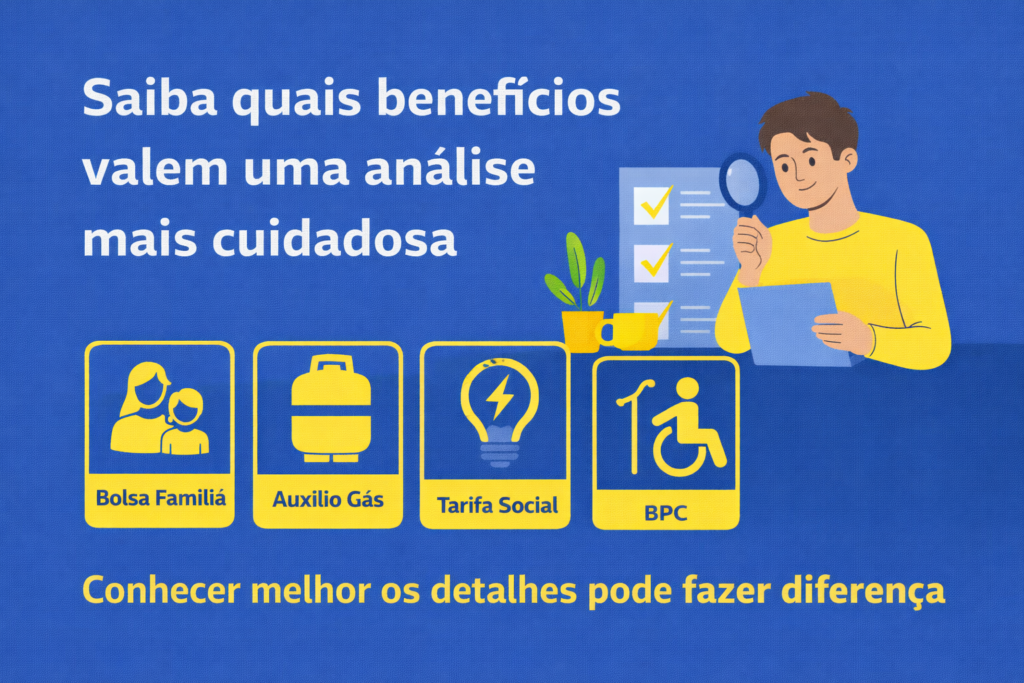 Veja alguns benefícios que você pode analisar com mais atenção